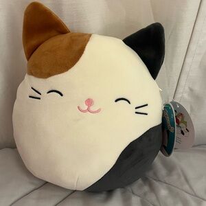 Squishmallow cat plushie with tag 8 inch